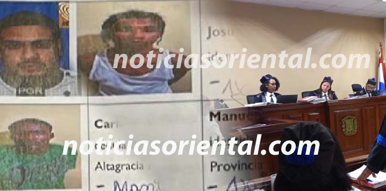 Parte de los imputados / Segundo Tribunal Colegiado de la provincia Santo Domingo.