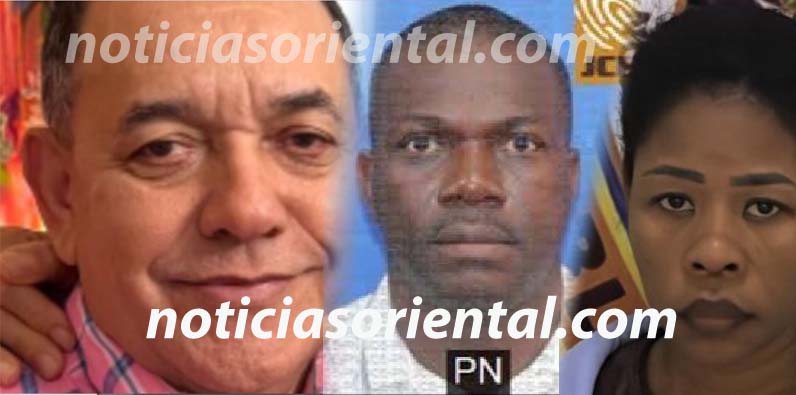 Cesar William Brea Feliz y los imputados haitianos.