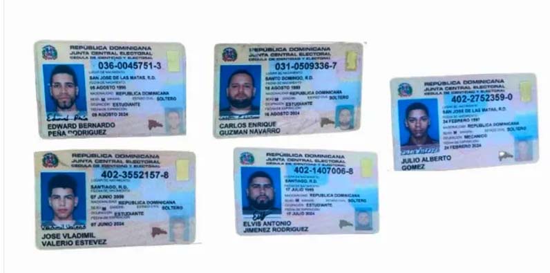 Hombres acribillados por la Policía