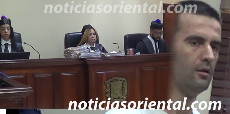 Primer Tribunal Colegiado de la provincia Santo Domingo / Sejdin Kote, albanés.