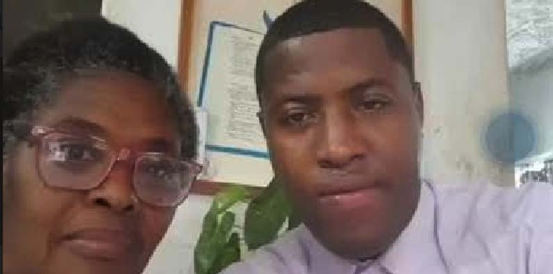 Anatalia Rodríguez y su hijo Pedro Cordero Rodríguez, las victimas.