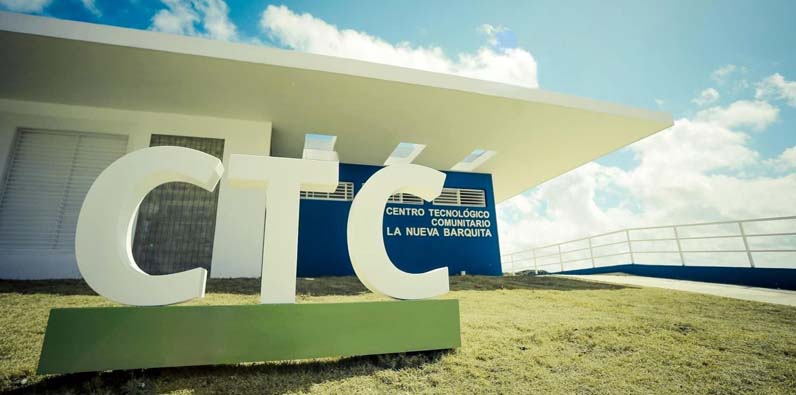 Centro Tecnológico Comunitario en la Nueva Barquita.