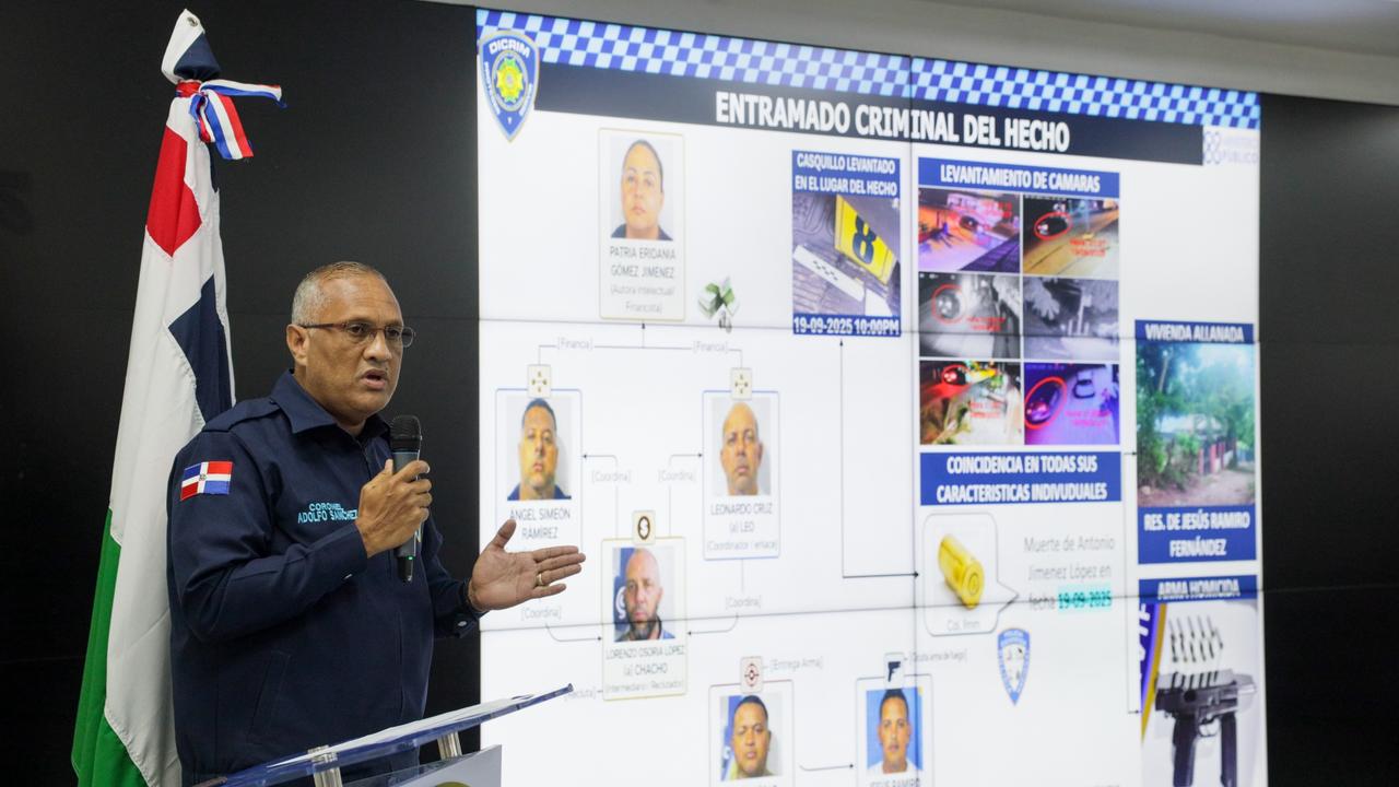 El coronel Adolfo Sánchez Pérez, detalla sobre investigación.