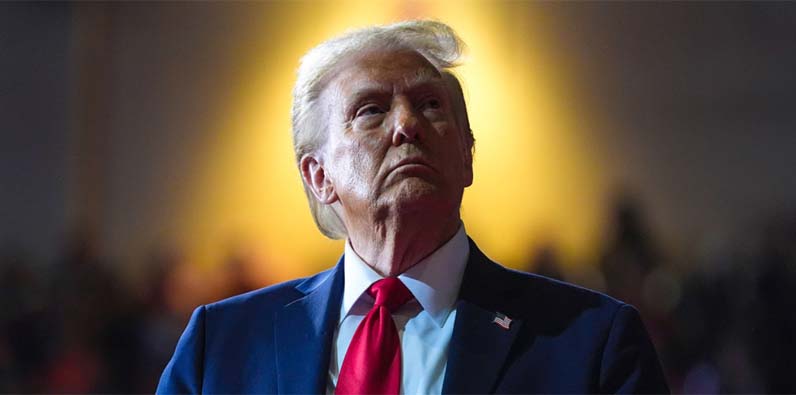 El presidente de EE.UU., Donald Trump