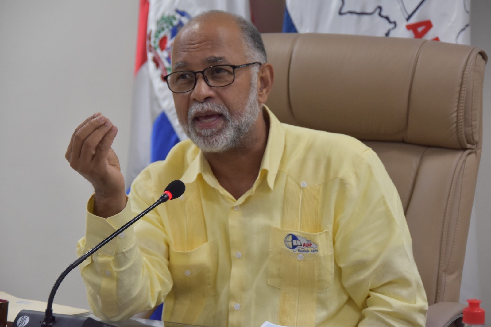 Presidente de la Asociación Dominicana de Profesores (ADP), Eduardo Hidalgo