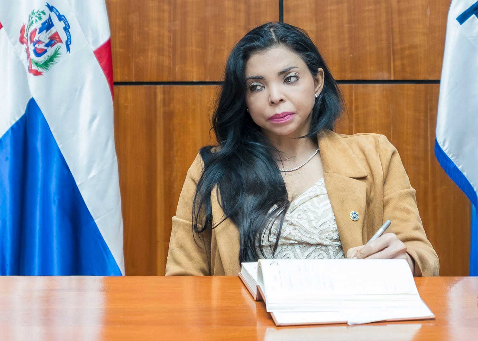 La procuradora general de la República, Yeni Berenice Reynoso