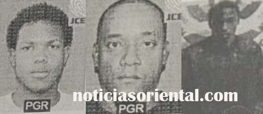 Los tres hombres imputados por el homicidio de Leoncio Uclides Martínez de los Santos (a) Deleo.